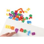 Set litere mici magnetice Lena multicolore 36 piese 3 cm lungime - SOLLE65746