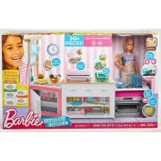 PAPUSA BARBIE CU SET DE JOACA BUCATARIE VIVMTFRH73
