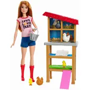 BARBIE CARIERE SET MOBILIER CU PAPUSA LA FERMA VIVMTDHB63_FXP15