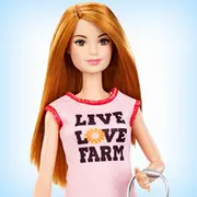 BARBIE CARIERE SET MOBILIER CU PAPUSA LA FERMA VIVMTDHB63_FXP15