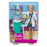 BARBIE CARIERE SET MOBILIER CU PAPUSA LA STOMATOLOG VIVMTDHB63_FXP16
