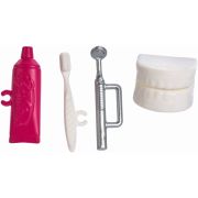 BARBIE CARIERE SET MOBILIER CU PAPUSA LA STOMATOLOG VIVMTDHB63_FXP16