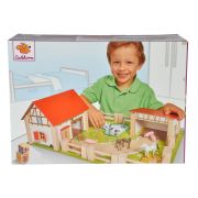 FERMA DIN LEMN CU 25 DE ACCESORII VIV100004308