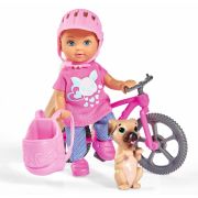 PAPUSICA EVI CU BICICLETA VIV105733273038