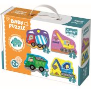 PUZZLE TREFL BABY CLASIC UTILAJE LA TREABA 18 PIESE VIV36072