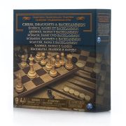 SET JOCURI 3IN1 SAH DAME TABLE VIV6038107