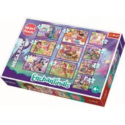 PUZZLE TREFL 10IN1 AVENTURILE ENCHANTIMALS VIV90354