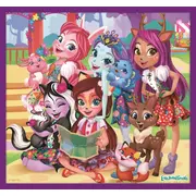 PUZZLE TREFL 10IN1 AVENTURILE ENCHANTIMALS VIV90354