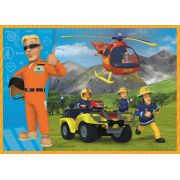 PUZZLE TREFL 4IN1 POMPIERUL SAM IN ACTIUNE VIV34311