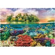 PUZZLE TREFL 600 CU PIESE CIUDATE - INSULA EXOTICA VIV11113