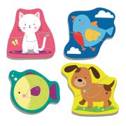 PUZZLE TREFL BABY CLASIC ANIMALE 8 PIESE VIV36074