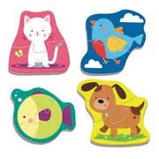 PUZZLE TREFL BABY CLASIC ANIMALE 8 PIESE VIV36074