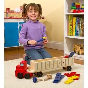 Banc de lucru mobil Camion cu unelte Melissa and Doug - OKEMD2758