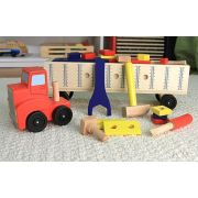 Banc de lucru mobil Camion cu unelte Melissa and Doug - OKEMD2758