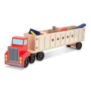 Banc de lucru mobil Camion cu unelte Melissa and Doug - OKEMD2758