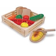 Joc din lemn alimente de feliat Melissa and Doug - OKEMD0487