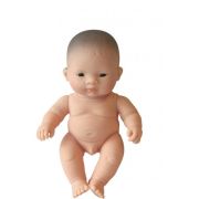 Papusa Bebelus asiatic baietel Miniland 21 cm - OKEML31145