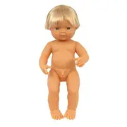 Papusa Bebelus european baiat Miniland 38 cm - OKEML31051