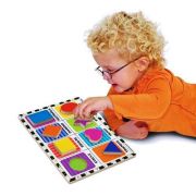Puzzle lemn in relief Forme geometrice Melissa and Doug - OKEMD3730