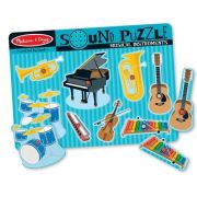 Puzzle sonor Instrumente muzicale Melissa and Doug - OKEMD0732