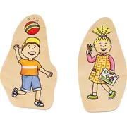 Puzzle stratificat Bunica si Bunicul Beleduc - OKEBEL17052