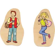 Puzzle stratificat Bunica si Bunicul Beleduc - OKEBEL17052