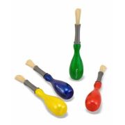 Set 4 pensule jumbo cu maner special Melissa and Doug - OKEMD4118