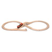 Tren lemn si Circuit 8 Melissa and Doug - OKEMD0703
