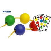 Bile de insirat 2.5 cm Miniland - OKEML31737