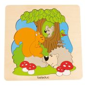 Puzzle Descopera Padurea Beleduc - OKEBEL17510