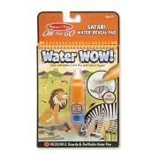 Carnet de colorat cu Apa magica Safari - Melissa and Doug - OKEMD9441