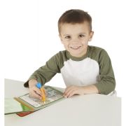 Carnet de colorat cu Apa magica Safari - Melissa and Doug - OKEMD9441