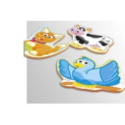 Set 6 puzzle Animale - Miniland - OKEML35221