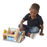 Benzinarie cu garaj Melissa and Doug - OKEMD9271