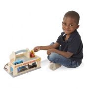 Benzinarie cu garaj Melissa and Doug - OKEMD9271