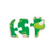 Primul meu puzzle Animale vesele - Beleduc - OKEBEL18011
