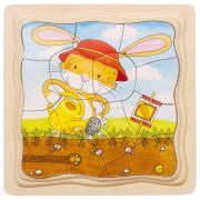 Puzzle stratificat Gradina iepurasilor - OKEGOKI57495