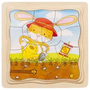 Puzzle stratificat Gradina iepurasilor - OKEGOKI57495