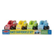 Set masinute de curse din lemn Melissa and Doug - OKEMD0706