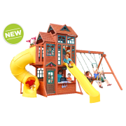 Complex de joaca din lemn Canyon Ridge Kidkraft - OKEKKF25715C