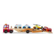 Transportor cu vehicule de urgenta Melissa and Doug - OKEMD4610