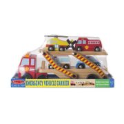Transportor cu vehicule de urgenta Melissa and Doug - OKEMD4610