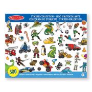 Colectia de abtibilduri Melissa and Doug Albastru - OKEMD4246