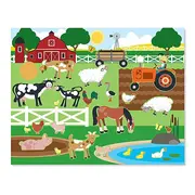 Colectia de abtibilduri reutilizabile Habitate Melissa and Doug - OKEMD4196