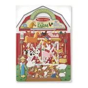 Abtibilduri pufoase La ferma Melissa and Doug - OKEMD9408