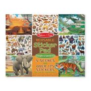 Bloc cu abtibilduri reutilizabile Jungla Melissa and Doug - OKEMD30502