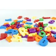 Set 66 litere mici magnetice - Miniland - OKEML45313