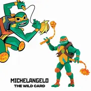 TESTOASELE NINJA FIGURINA MICHELANGELO CU ACCESORII VIVTMNT80800_80803