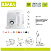 Robot Babycook Solo White/Silver ERFB912675