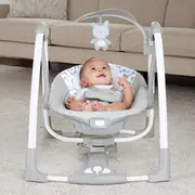 Ingenuity &ndash; Leagan si balansoar transformabil 2 in 1 Raylan BBB12189
